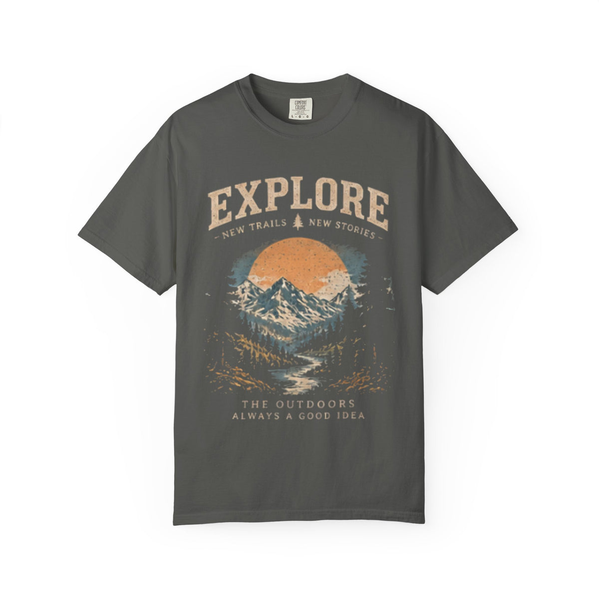 Explore the Outdoors Mountain Graphic T-Shirt