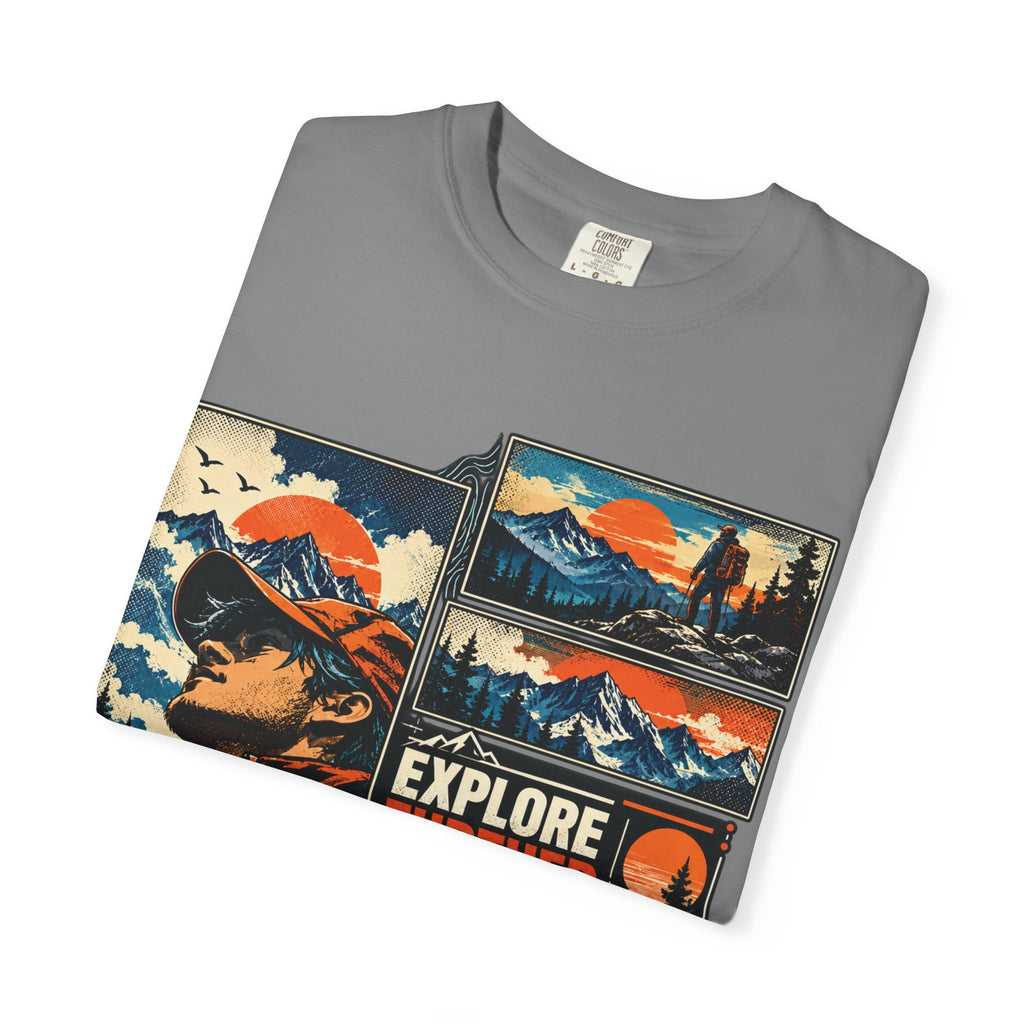 Explore Further Live Deeper Adventure Graphic T-Shirt