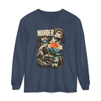 Wander Adventure Mountain Graphic Long Sleeve T-Shirt