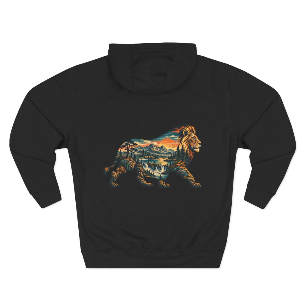 Lion Graphic Hoodie – “It’s Better to Be a Lion” Inspirational Pullover