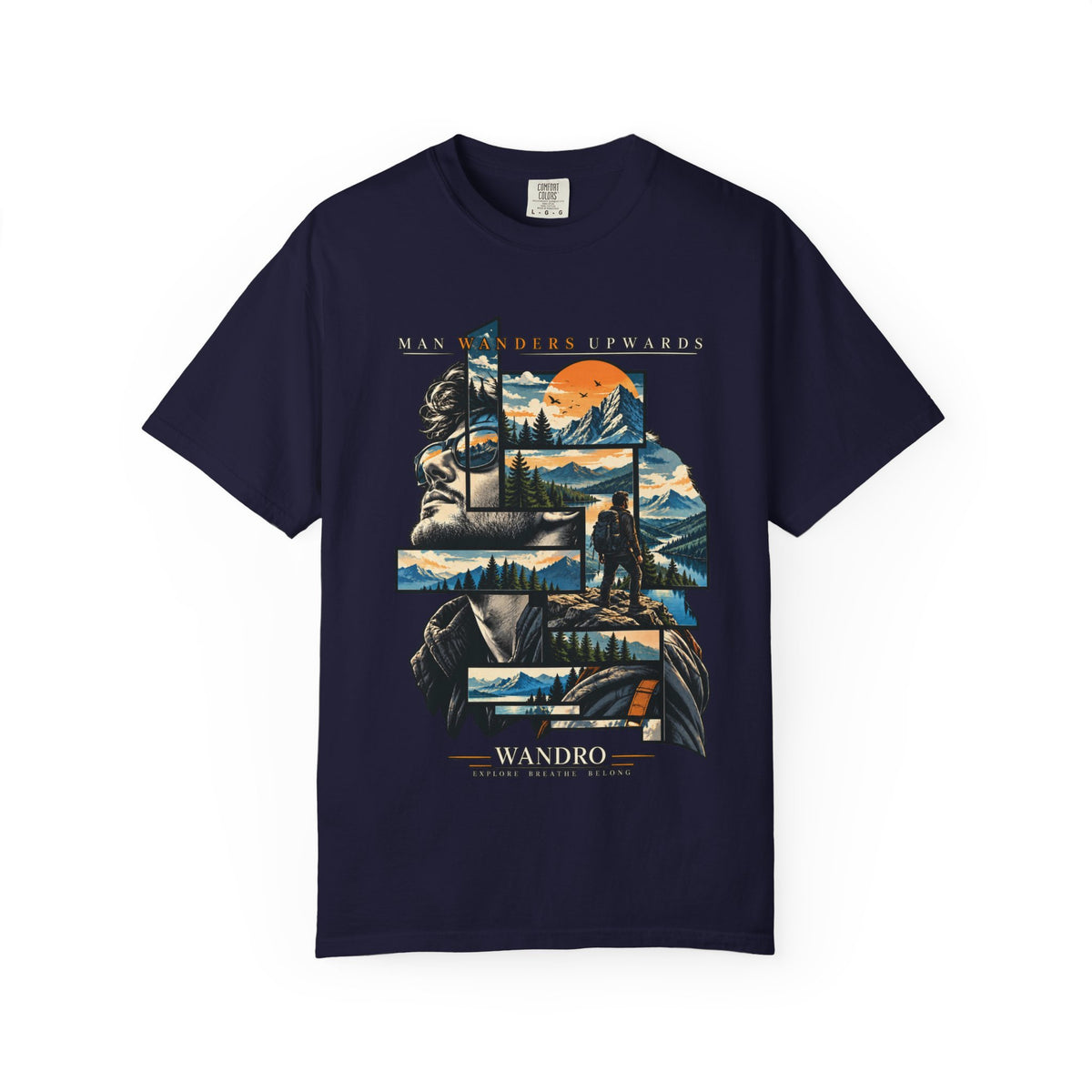 Mountain Adventure Collage T-Shirt