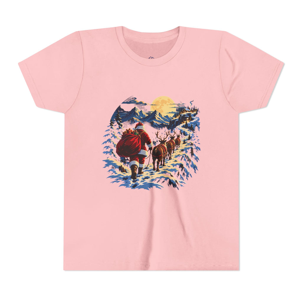 Youth Mountain Horseback Riding Adventure T-Shirt Christmas Special
