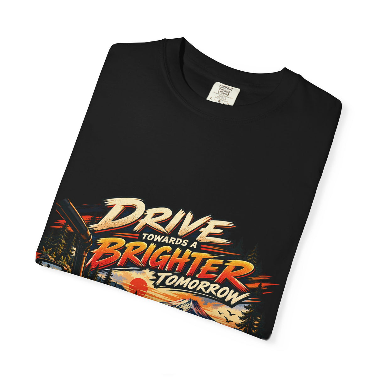 Drive Towards a Brighter Tomorrow Road Trip T-Shirt