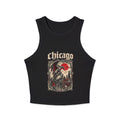 Chicago Gothic Graphic Racer Tank Top