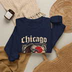 Chicago Gothic Skull Crewneck Sweatshirt