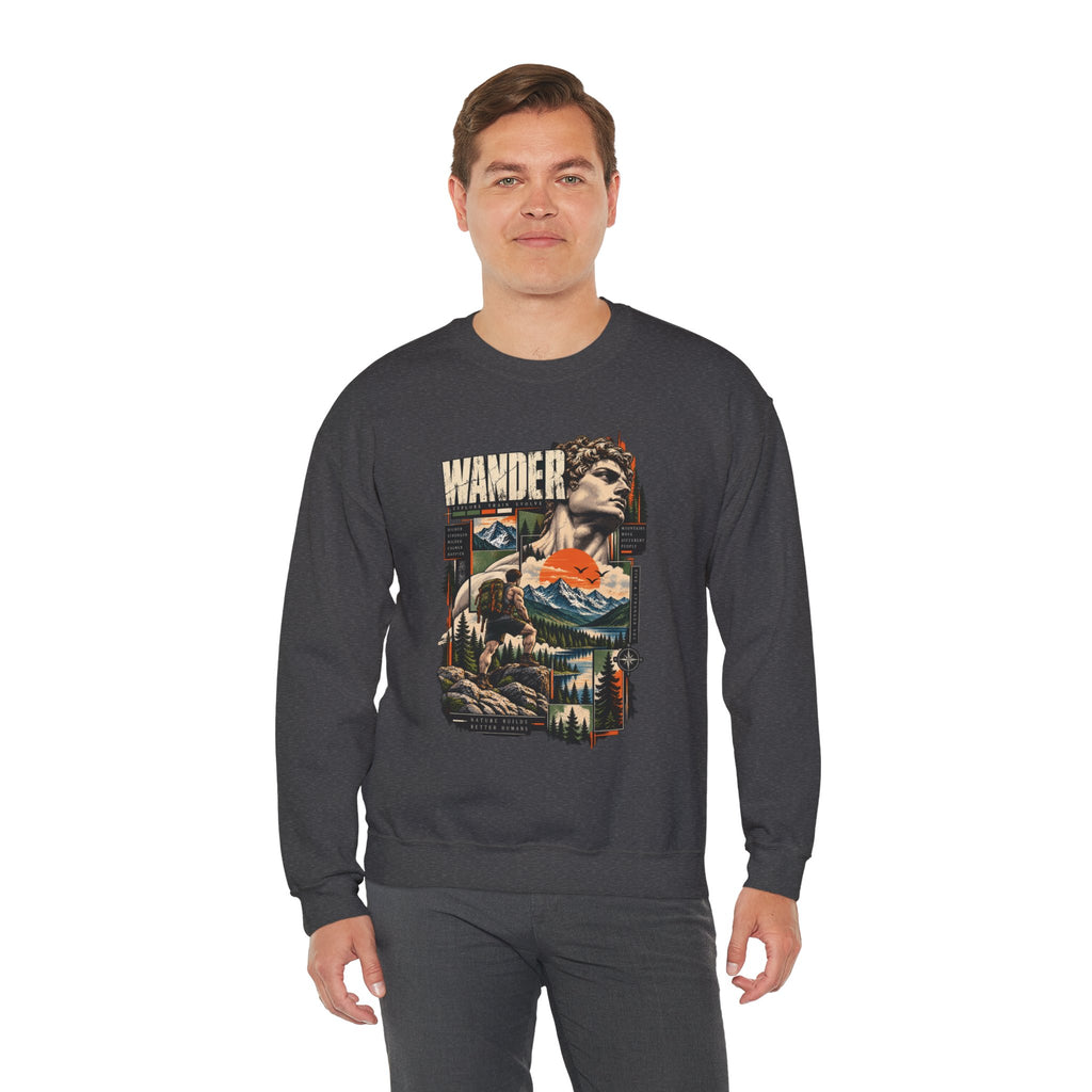 Wander Mountain Adventure Crewneck Sweatshirt