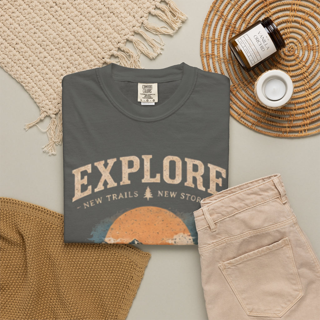 Explore the Outdoors Mountain Graphic T-Shirt