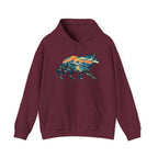 Mountain Wolf Hoodie – Wildlife Lover Outdoor Graphic Sweatshirt
