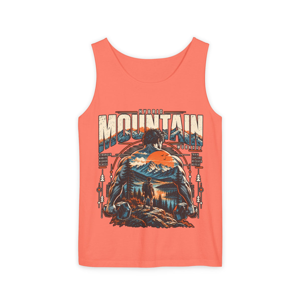 Mountain Bear Graphic Tank Top