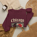 Chicago Gothic Skull Crewneck Sweatshirt