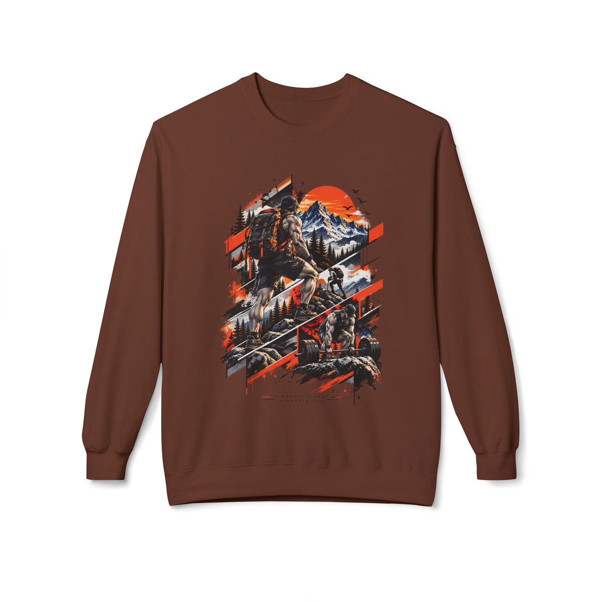 Mountain Adventure Graphic Sweatshirt