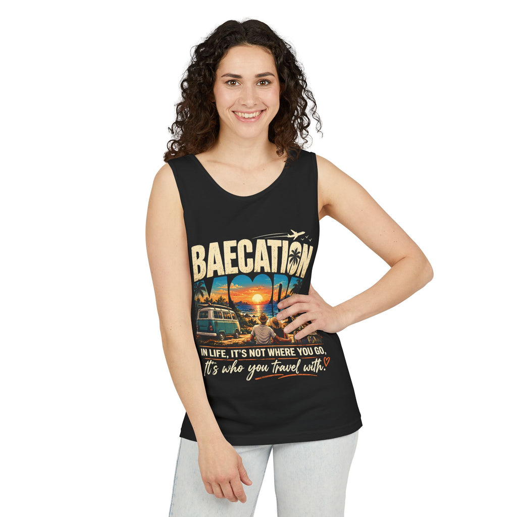 Baecation “It’s the Journey” Tropical Vacation Tank Top