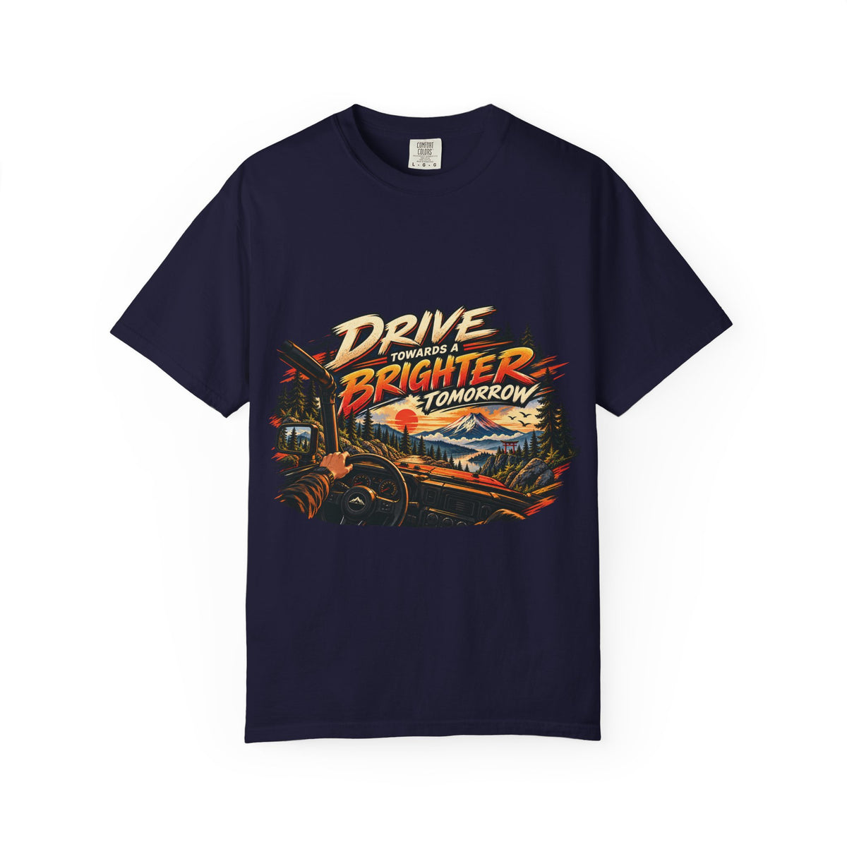 Drive Towards a Brighter Tomorrow Road Trip T-Shirt