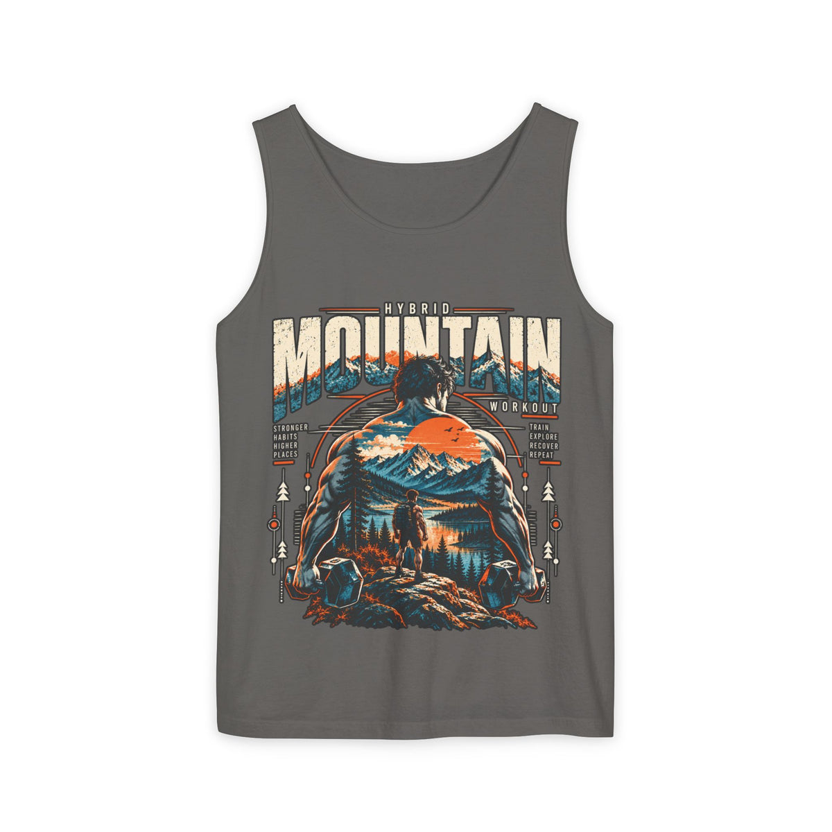 Mountain Bear Graphic Tank Top