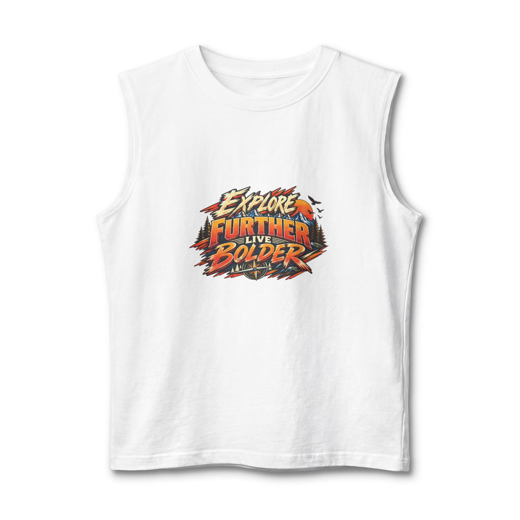 Explore Further, Bolder Graphic Muscle Tank