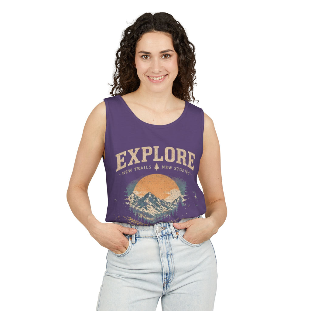 Explore the Outdoors Mountain Adventure Tank Top