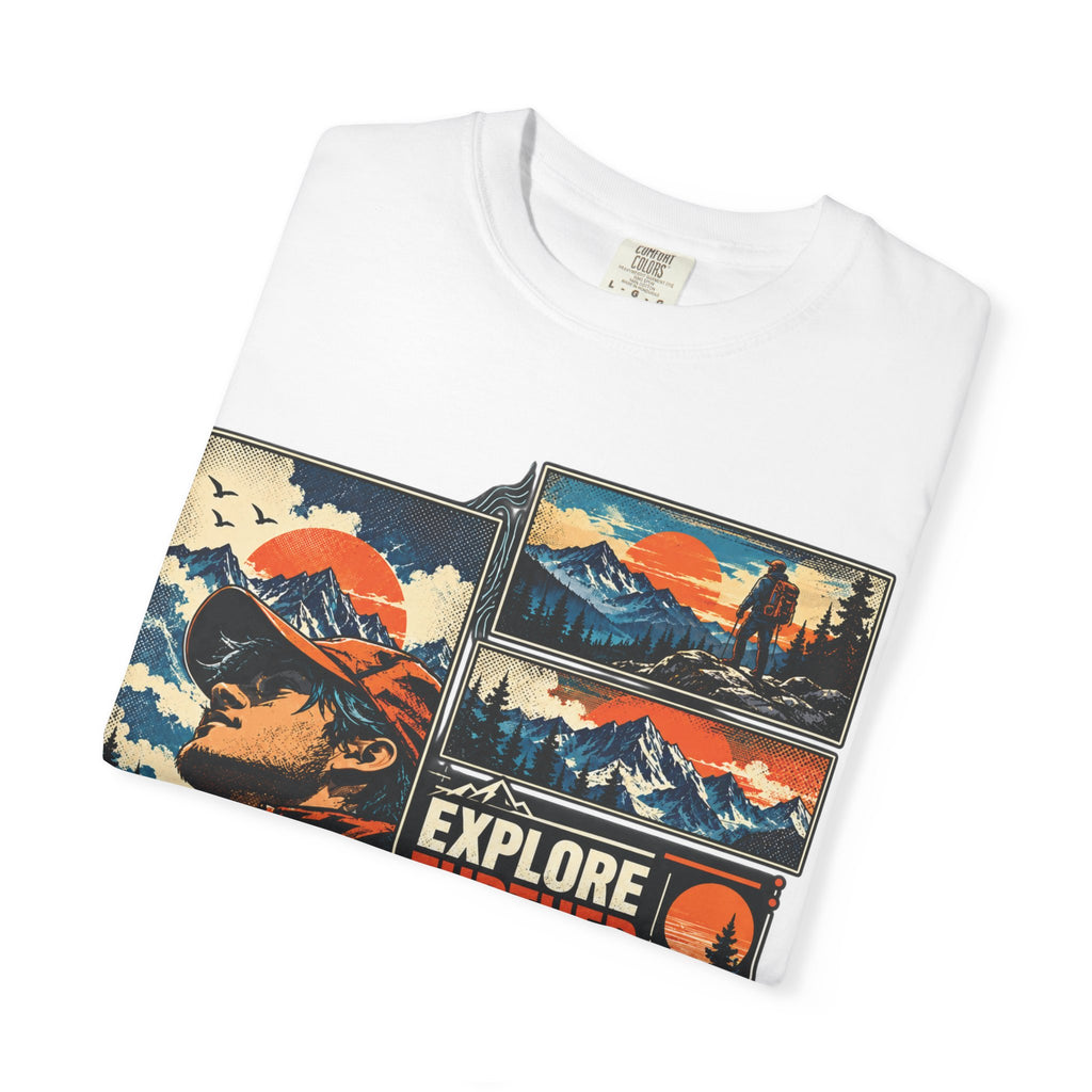 Explore Further Live Deeper Adventure Graphic T-Shirt
