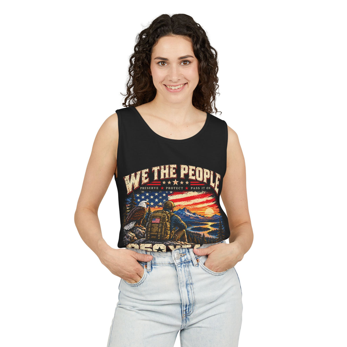 We the People 250 Years American Independence Tank Top