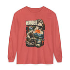 Wander Adventure Mountain Graphic Long Sleeve T-Shirt