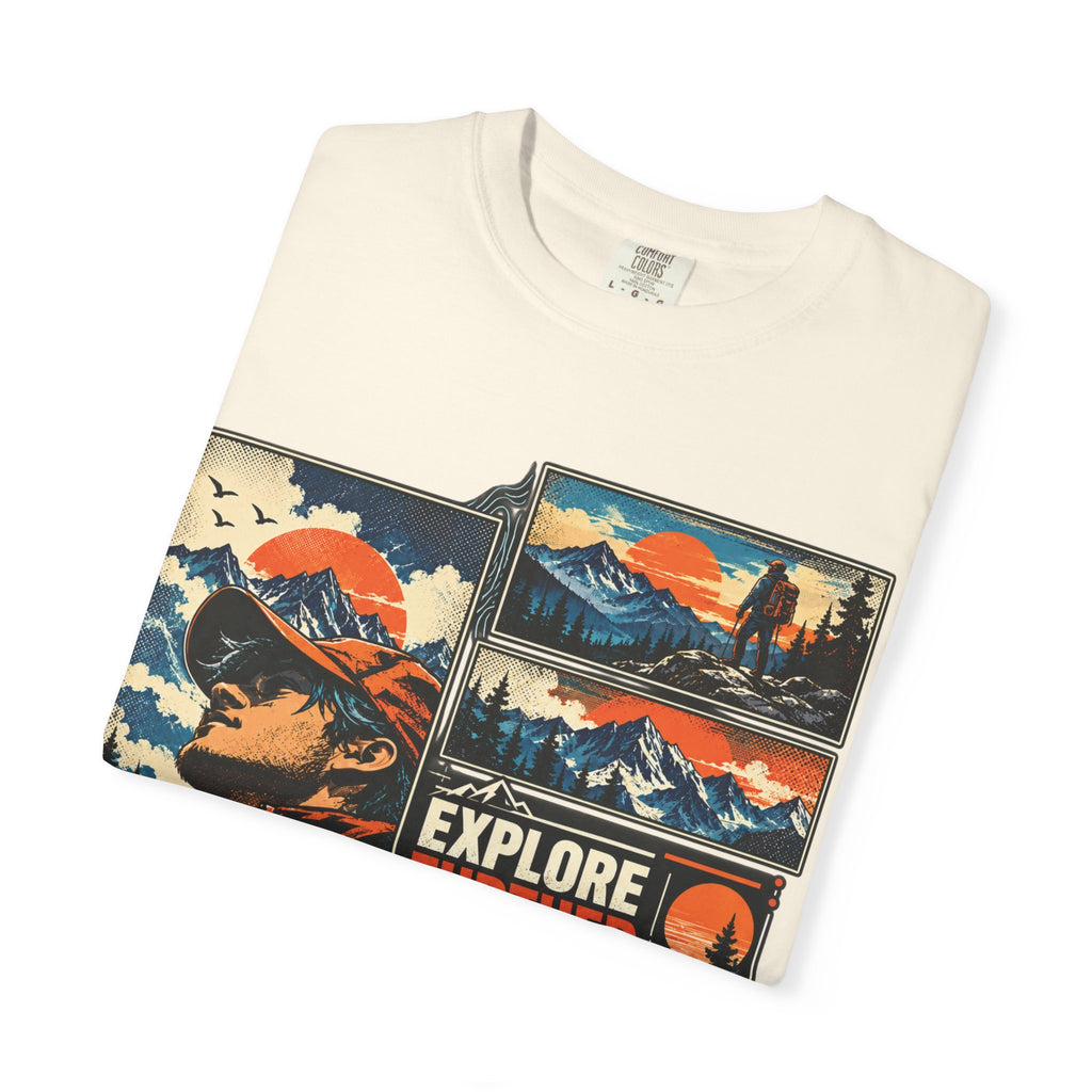 Explore Further Live Deeper Adventure Graphic T-Shirt