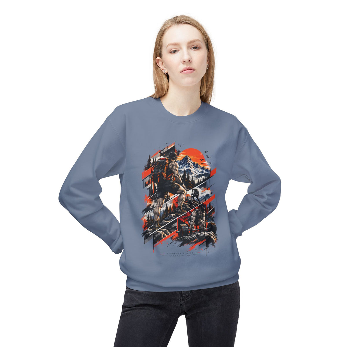 Mountain Adventure Graphic Sweatshirt