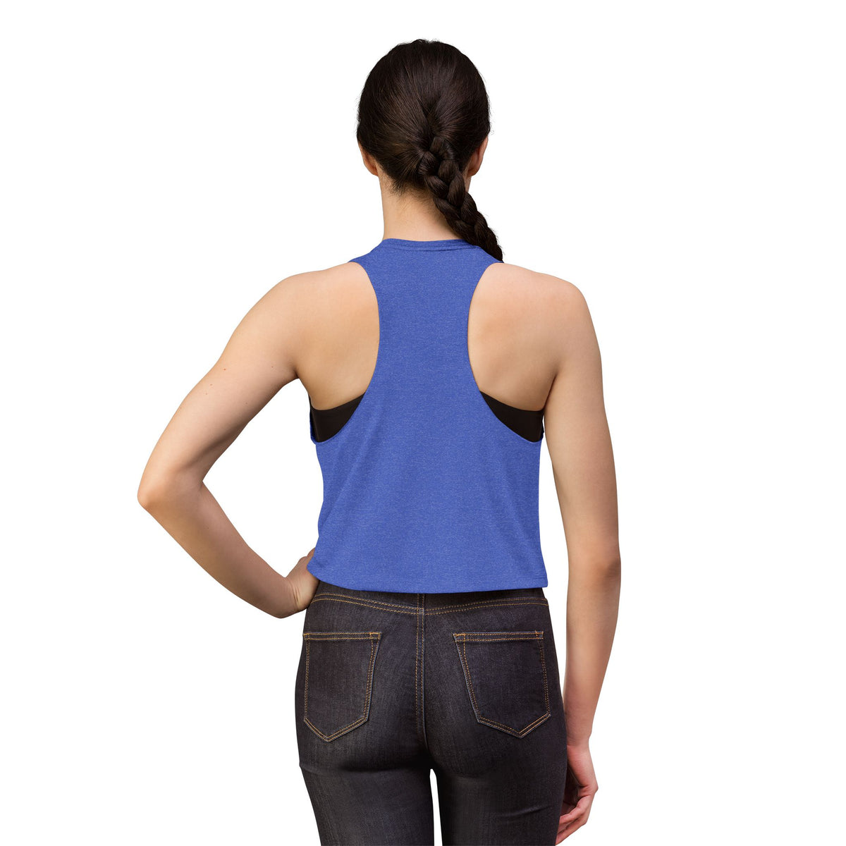 Explore Women’s Crop Top – Mountain Adventure Graphic