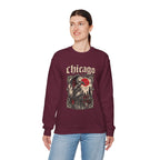 Chicago Gothic Skull Crewneck Sweatshirt