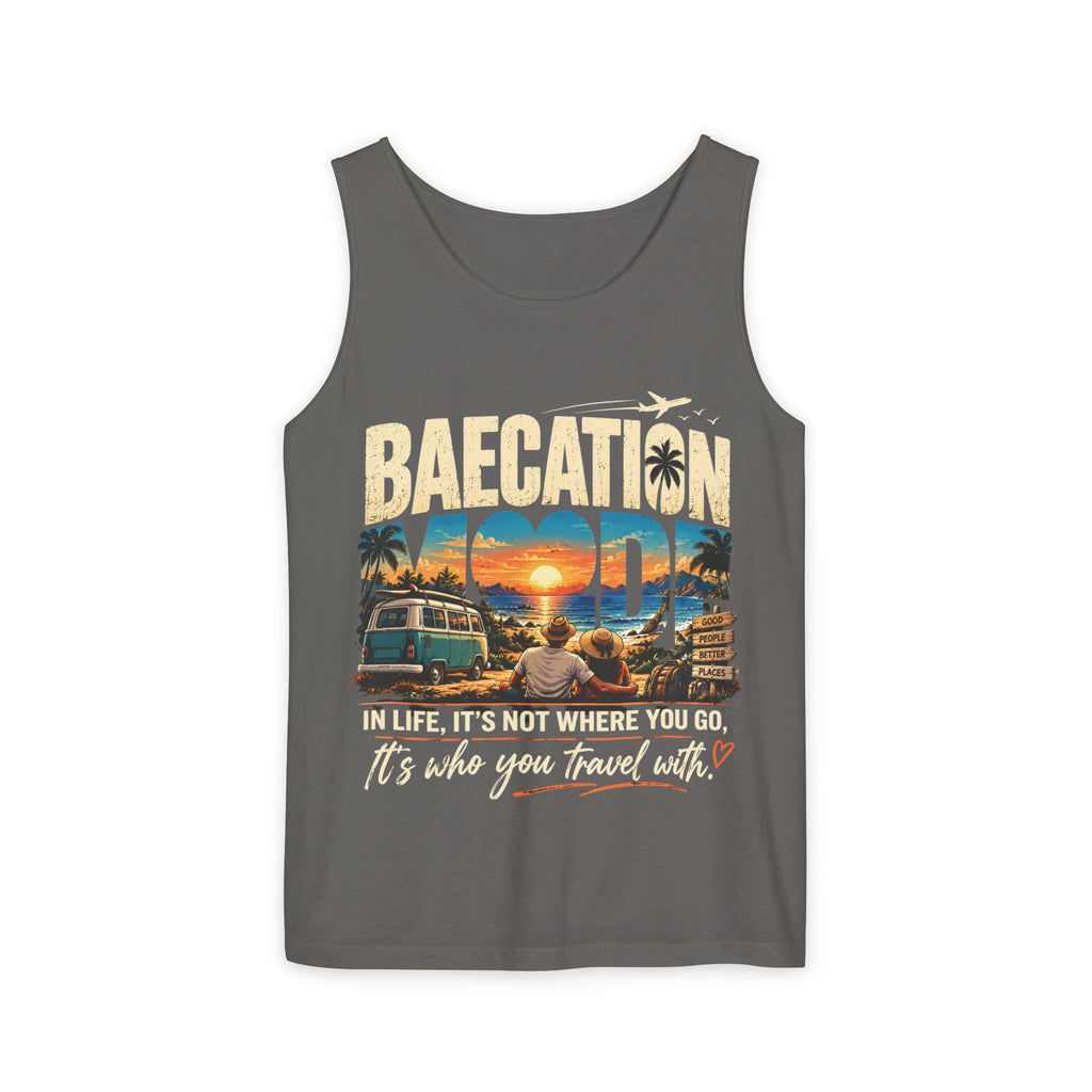 Baecation “It’s the Journey” Tropical Vacation Tank Top