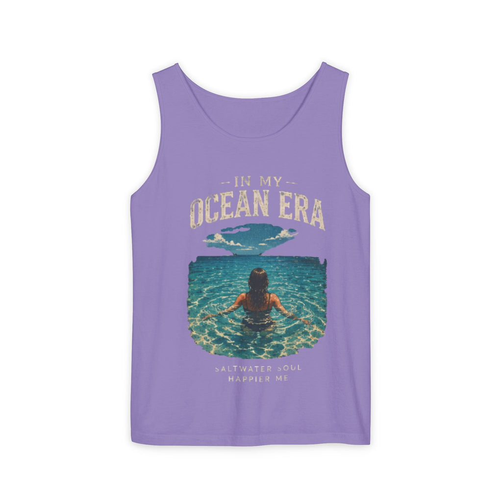 Ocean Era Tank Top — "In My Ocean Era" Beach Vibes Swim Graphic Tank
