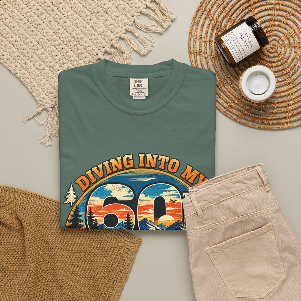 Diving Into My 60th Birthday Adventure T-Shirt
