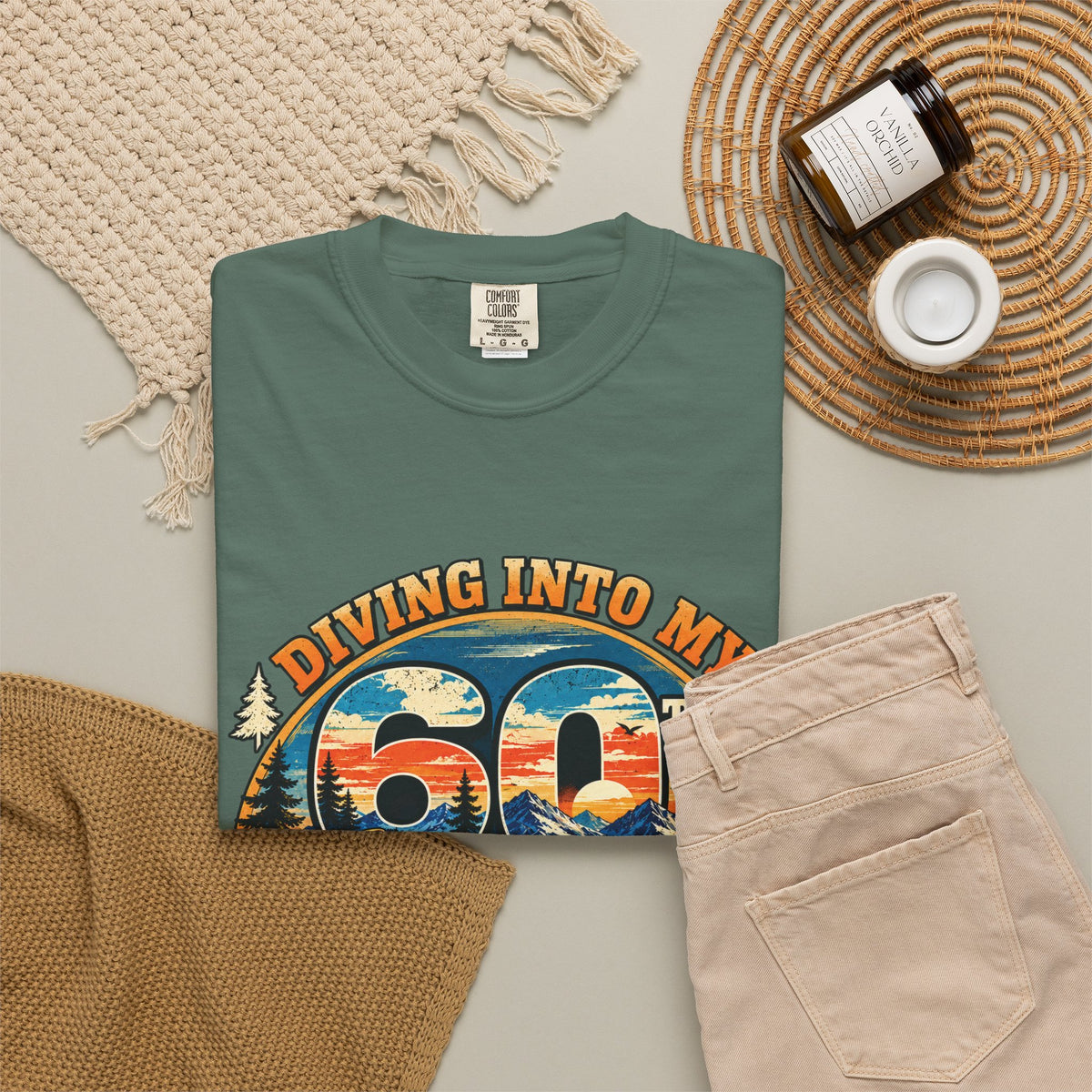 Diving Into My 60th Birthday Adventure T-Shirt