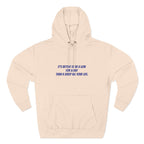 Lion Graphic Hoodie – “It’s Better to Be a Lion” Inspirational Pullover