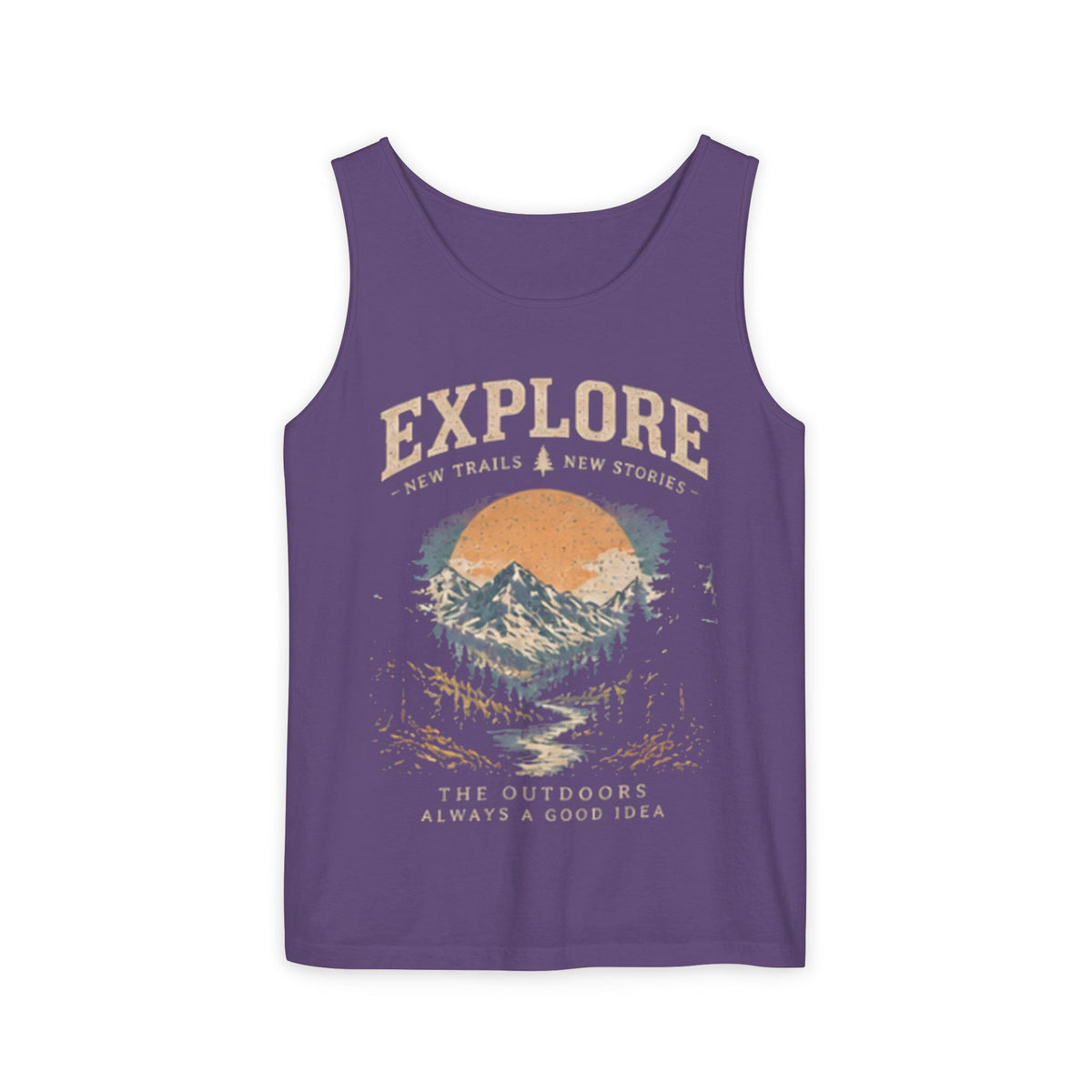 Explore the Outdoors Mountain Adventure Tank Top