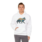 Mountain Wolf Hoodie – Wildlife Lover Outdoor Graphic Sweatshirt