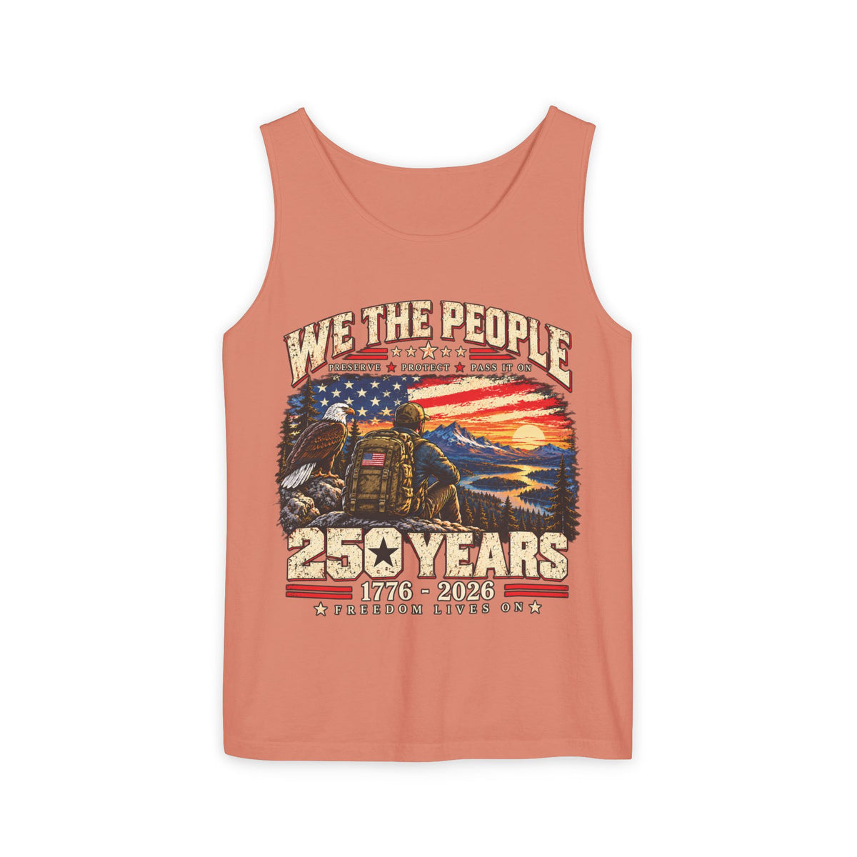We the People 250 Years American Independence Tank Top