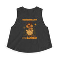 Wanderlust Explorer Women's Crop Top