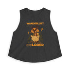 Wanderlust Explorer Women's Crop Top