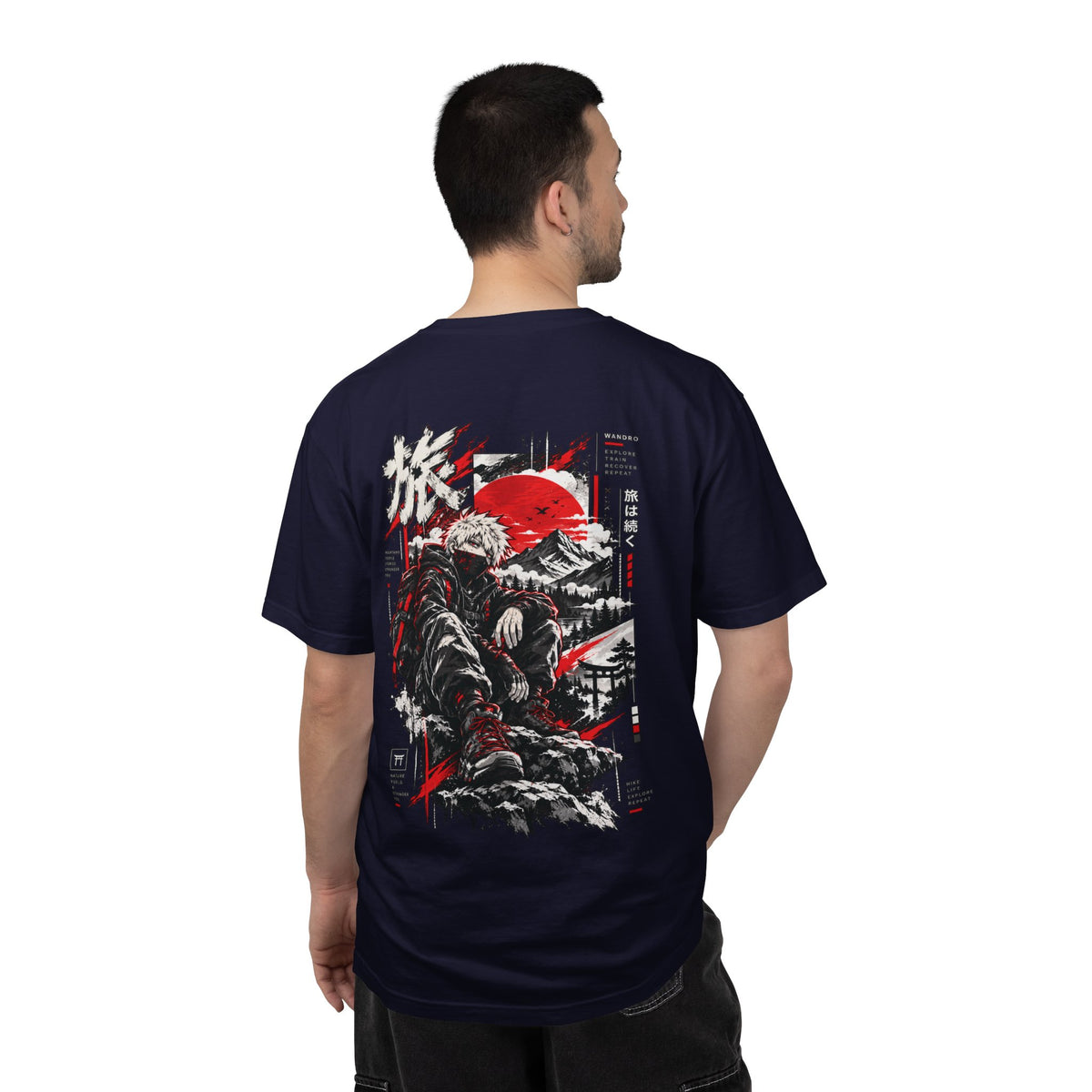 Samurai Warrior Graphic T-Shirt