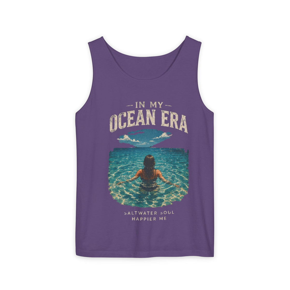 Ocean Era Tank Top — "In My Ocean Era" Beach Vibes Swim Graphic Tank