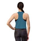 Explore Women’s Crop Top – Mountain Adventure Graphic