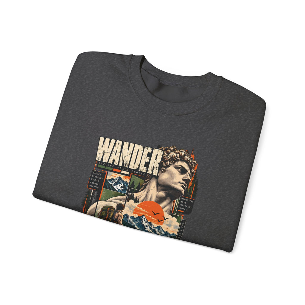Wander Mountain Adventure Crewneck Sweatshirt