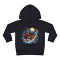 Toddler Hoodie - Santa Sleigh Winter Scene Pullover Christmas Special