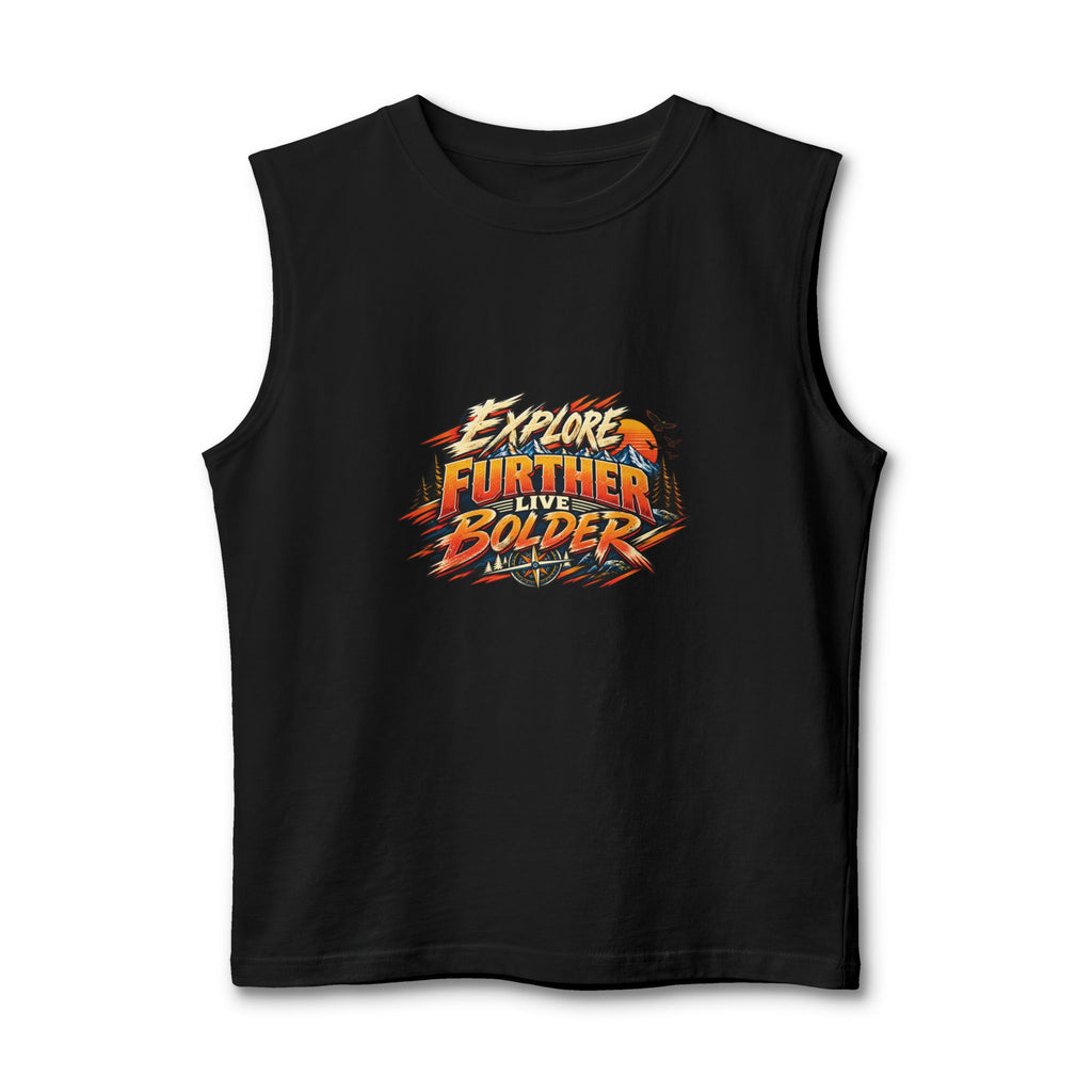Explore Further, Bolder Graphic Muscle Tank