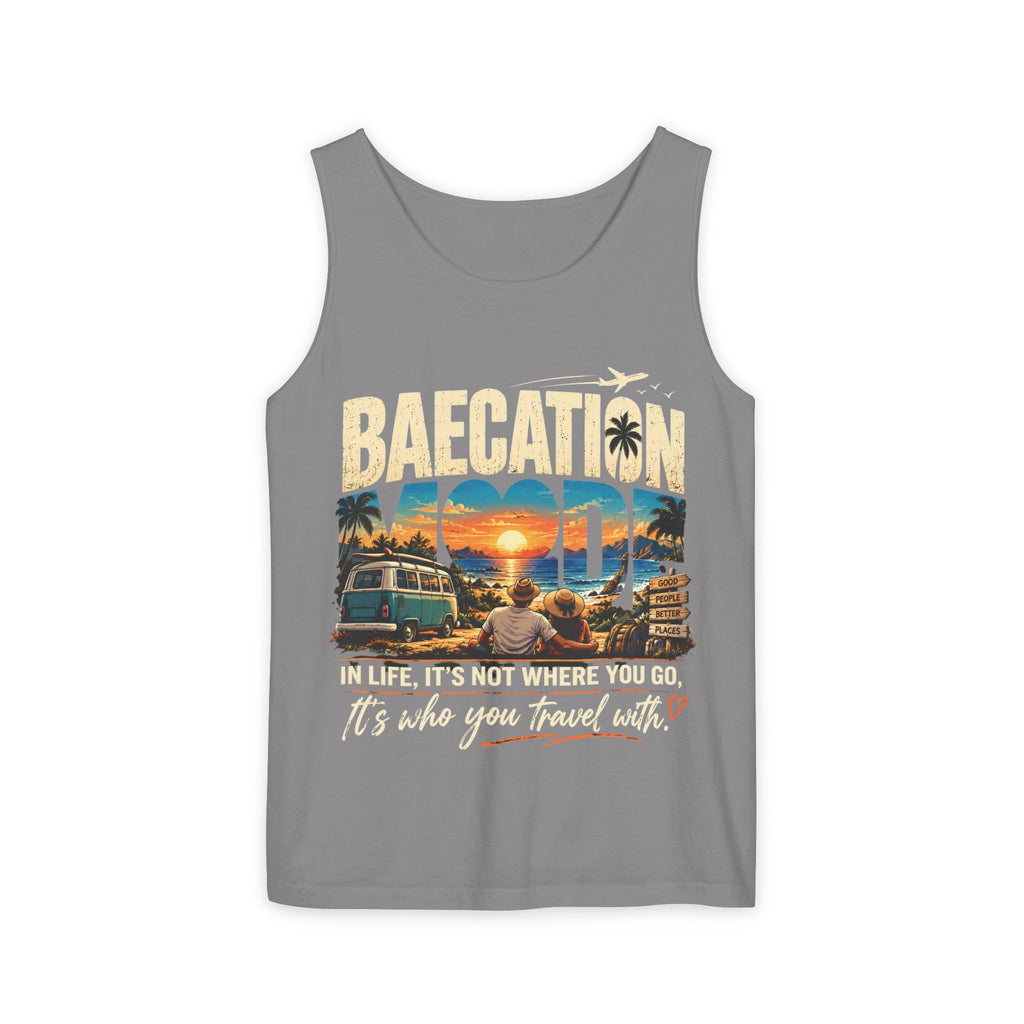 Baecation “It’s the Journey” Tropical Vacation Tank Top