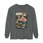 Wander Adventure Mountain Graphic Long Sleeve T-Shirt