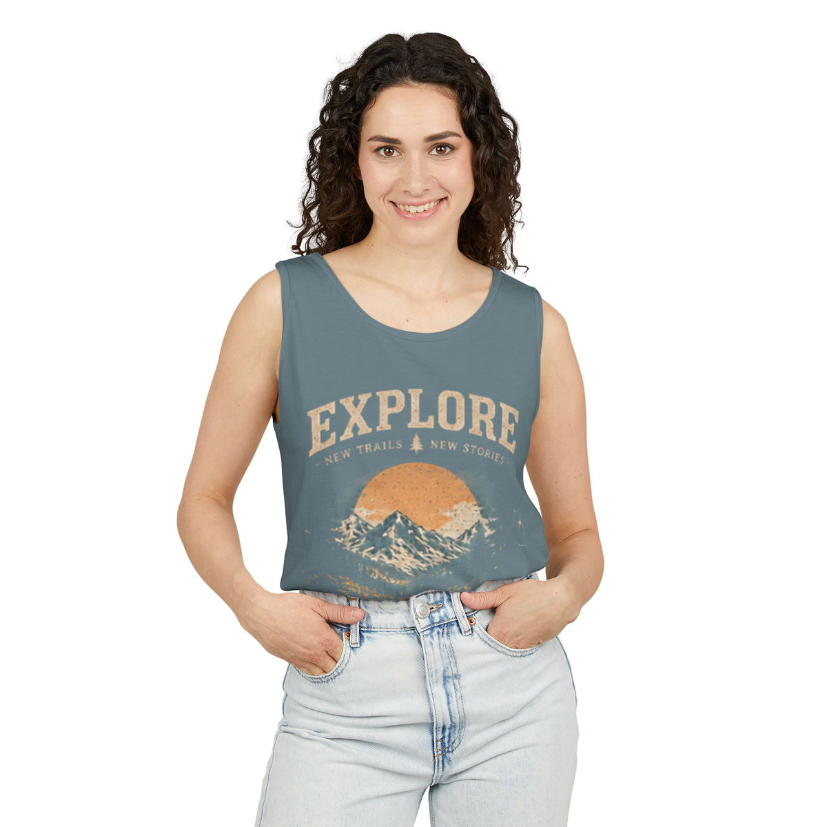 Explore the Outdoors Mountain Adventure Tank Top
