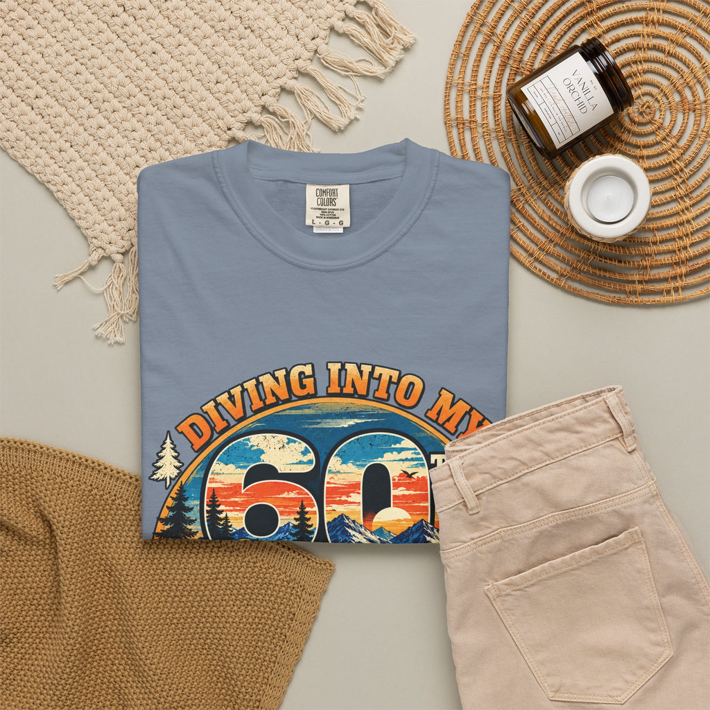 Diving Into My 60th Birthday Adventure T-Shirt