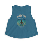 Ocean Era Crop Top — "In My Ocean Era" Beach Tank for Women