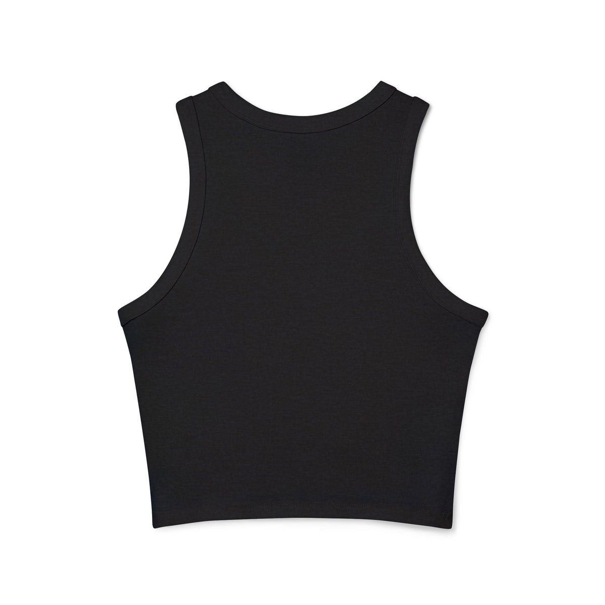 Women's Ocean Era Ribbed Racer Tank Top - 'In My Ocean Era' Beach Graphic