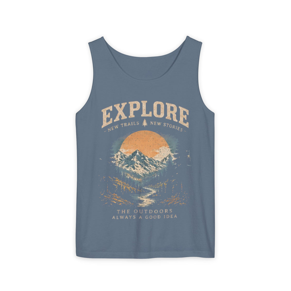 Explore the Outdoors Mountain Adventure Tank Top